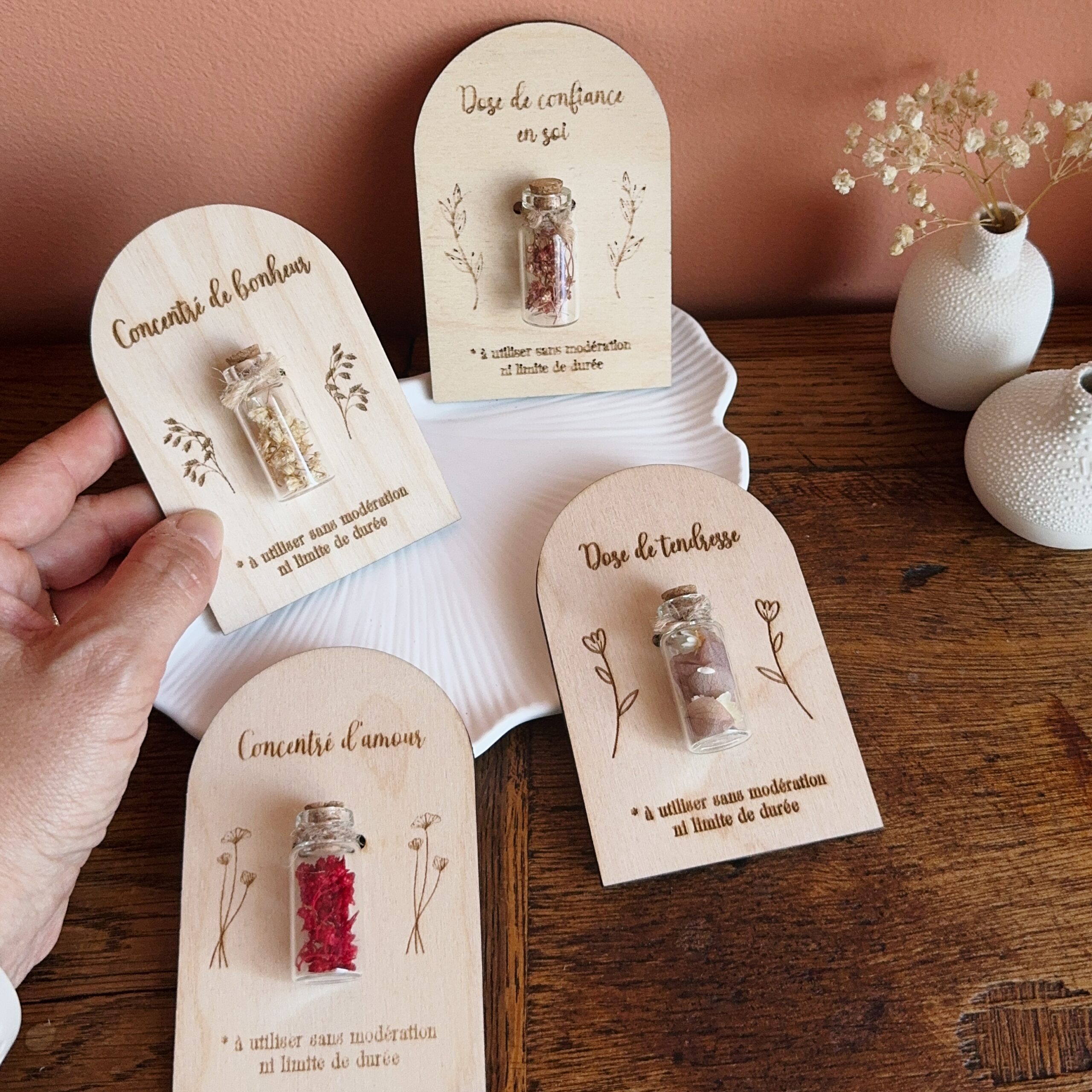 Les Murmures fleuris - Concentré de bonheur – Talisman fleuri à offrir ou à s'offrir – Image 5