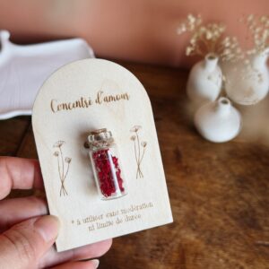 Les Murmures fleuris - Concentré d'amour – Talisman fleuri à offrir ou à s'offrir