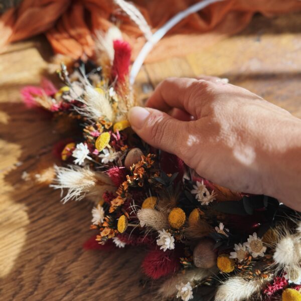 Casse-Noisette - Couronne florale 20 cm – Image 3