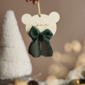 Boule de Noël personnalisée Ourson