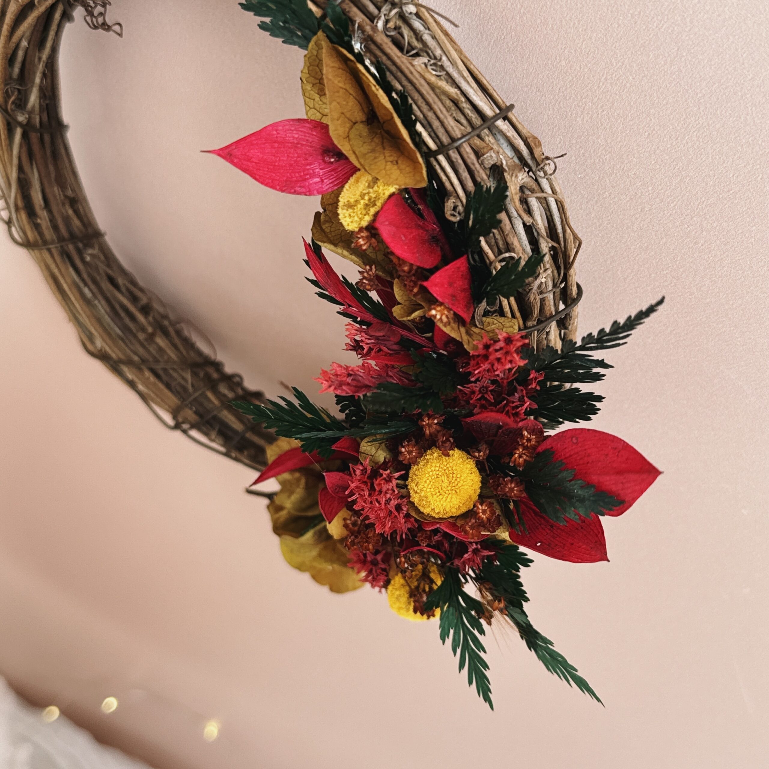 Éclat de Vigne — Couronne florale vive & lumineuse – Image 7