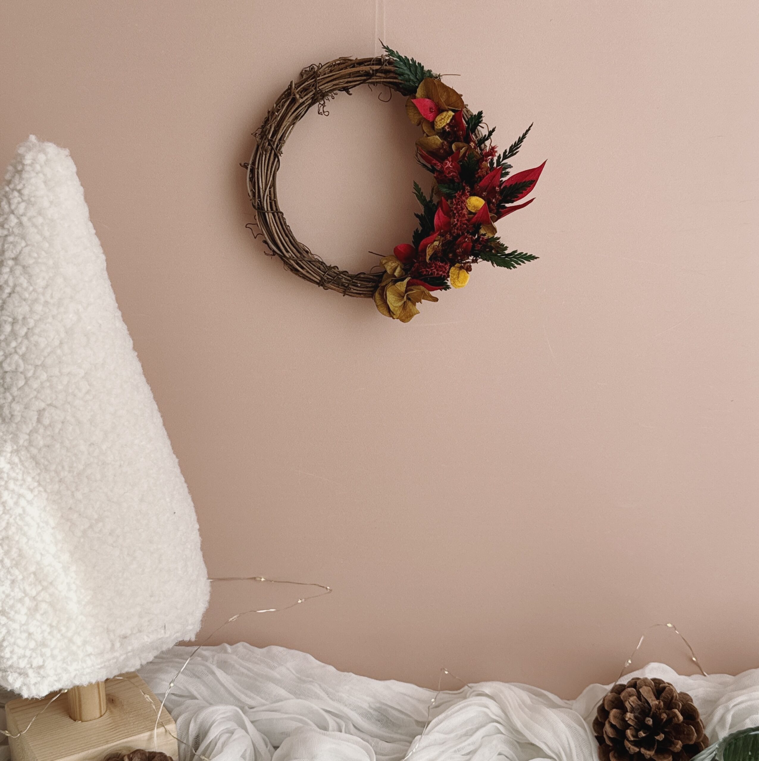 Éclat de Vigne — Couronne florale vive & lumineuse – Image 8