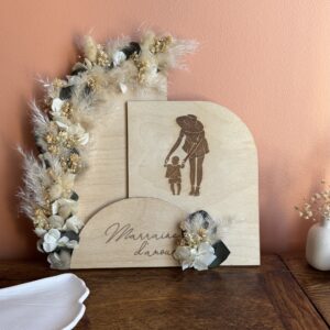 Arche en bois Marraine d'amour