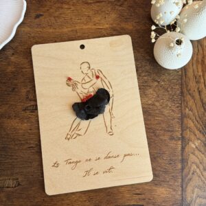 Pancarte fleurie Tango