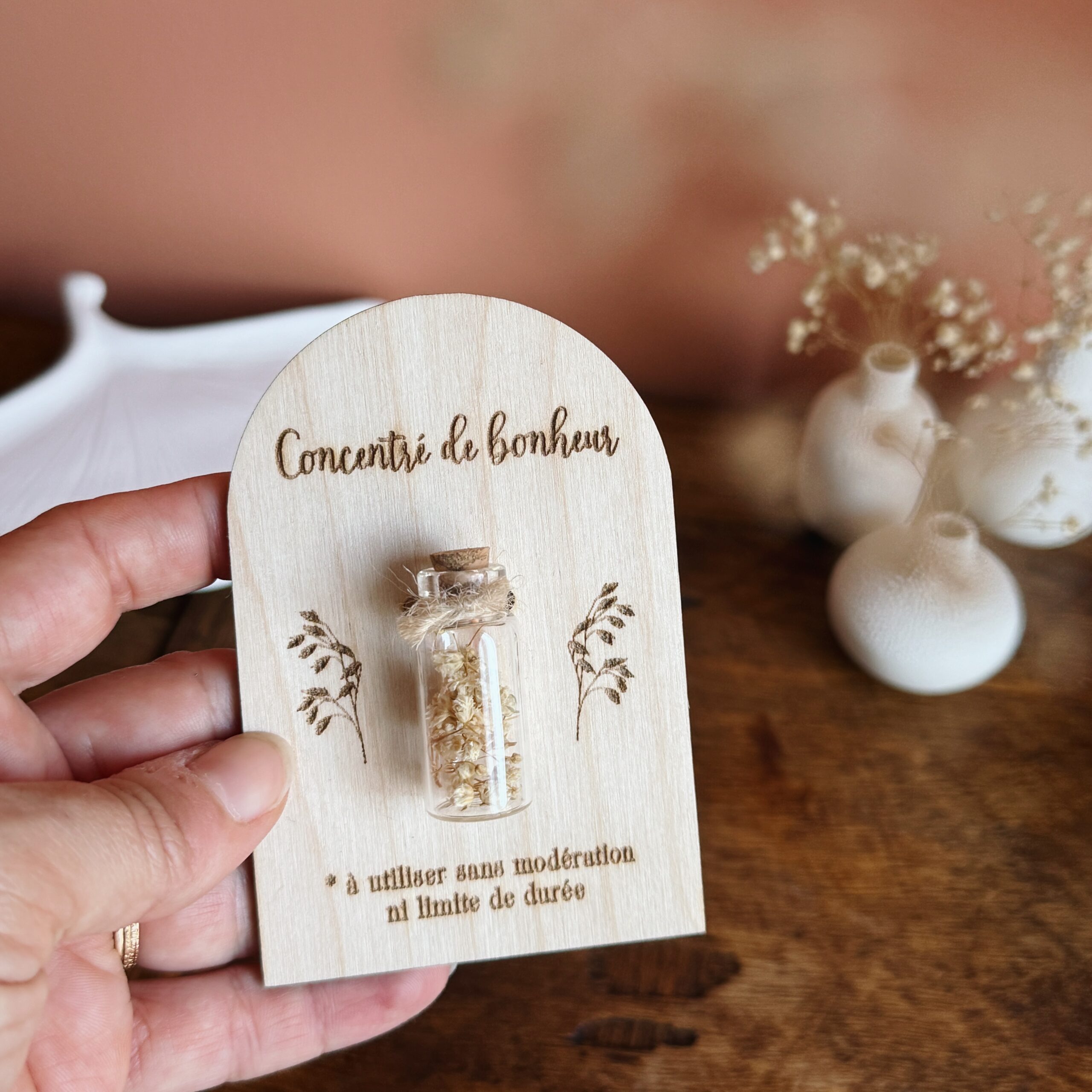 Les Murmures fleuris - Concentré de bonheur – Talisman fleuri à offrir ou à s'offrir – Image 2