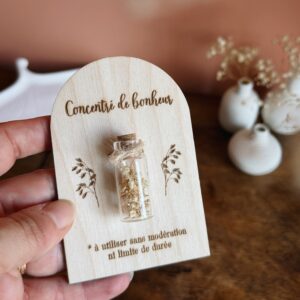 Les Murmures fleuris - Concentré de bonheur – Talisman fleuri à offrir ou à s'offrir